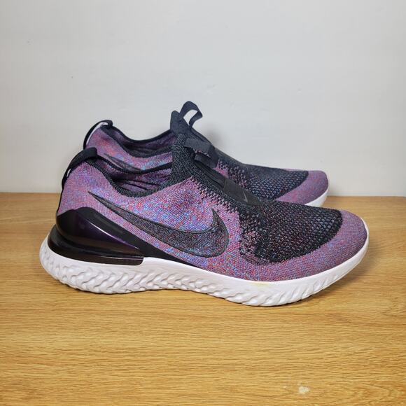 Nike Epic Phantom React Flyknit Women's Size 12 Running Shoes BV0415-002 - Picture 4 of 10